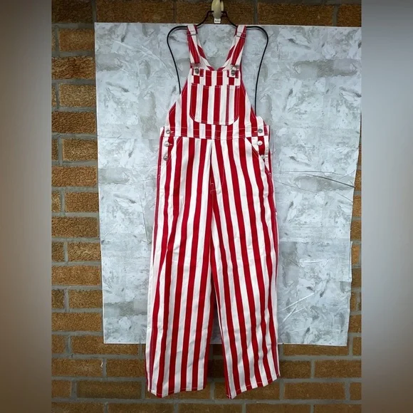 LISA SAYS GAH Lucy Overall - Pomodoro Stripe size S/XS - Picture 6 of 17